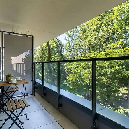 Cosy In Cracow With Parking, Desk And Balcony By Renters *